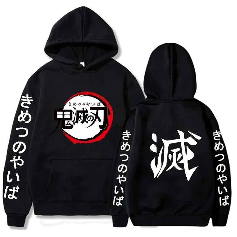 Nezuko Plus Size Hoodie | Women's Demon Slayer Sweatshirt Hoodies & Sweatshirts - The Eezee Shop