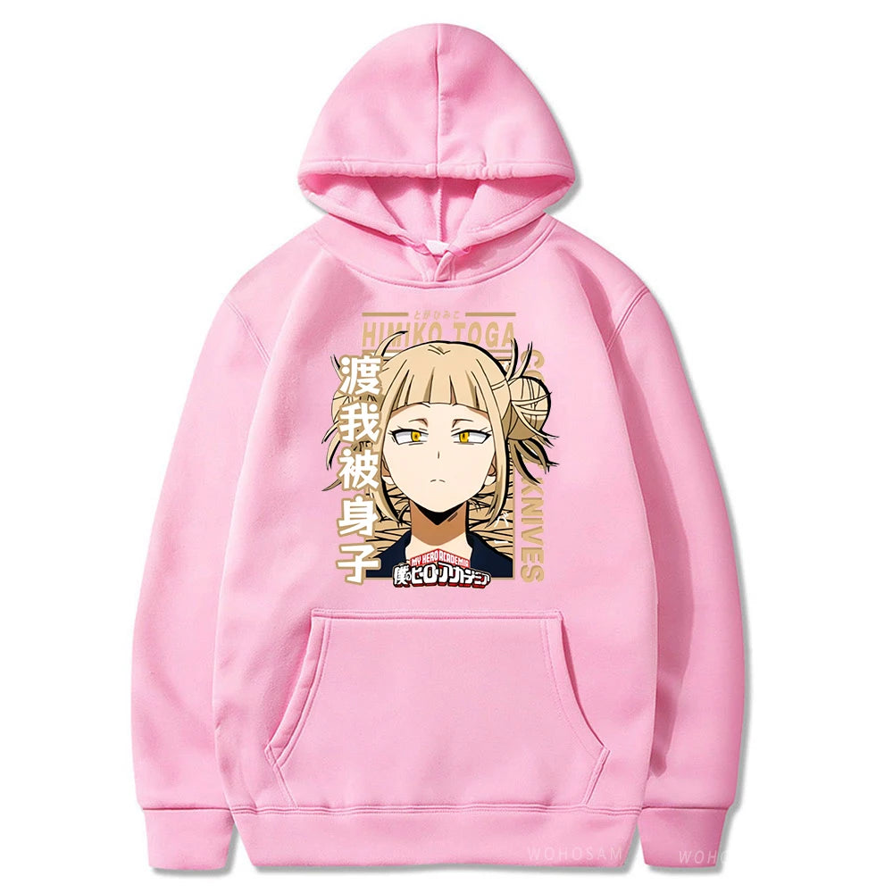 Himiko Toga Women's Hoodie | My Hero Academia Kawaii Pullover Hoodies & Sweatshirts - The Eezee Shop