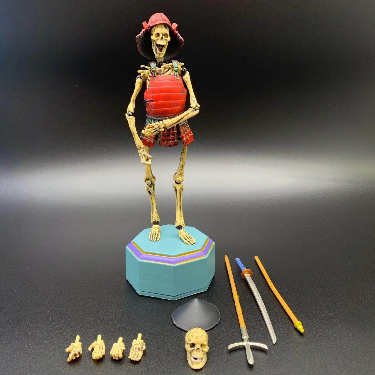 Skeleton Warrior Articulated Figure | 18cm Jizai Okimono Model Collectible Figures - The Eezee Shop