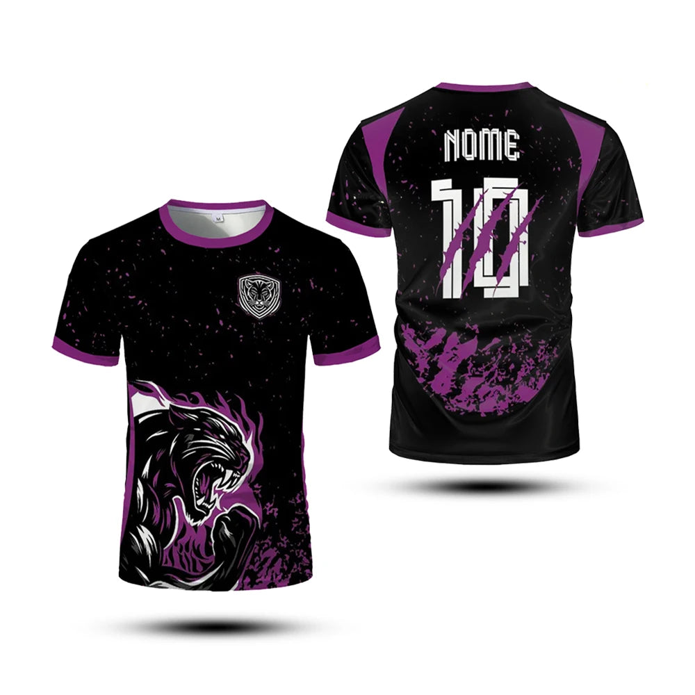Black Panther Training Jersey | Quick-Dry Men's Sports Tee Gym & Compression Wear - The Eezee Shop