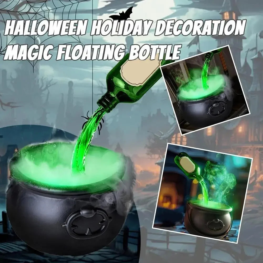 Witch Cauldron with LED Fog Mister | Skeleton Halloween Decor Halloween Decorations - The Eezee Shop