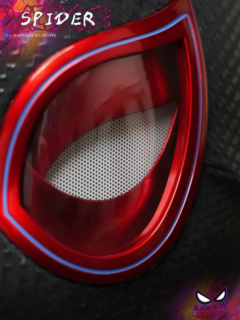 Spider-Man Motorized Eye Mask | Light-Up 1:1 Ring Control Cosplay Masks & Helmets - The Eezee Shop
