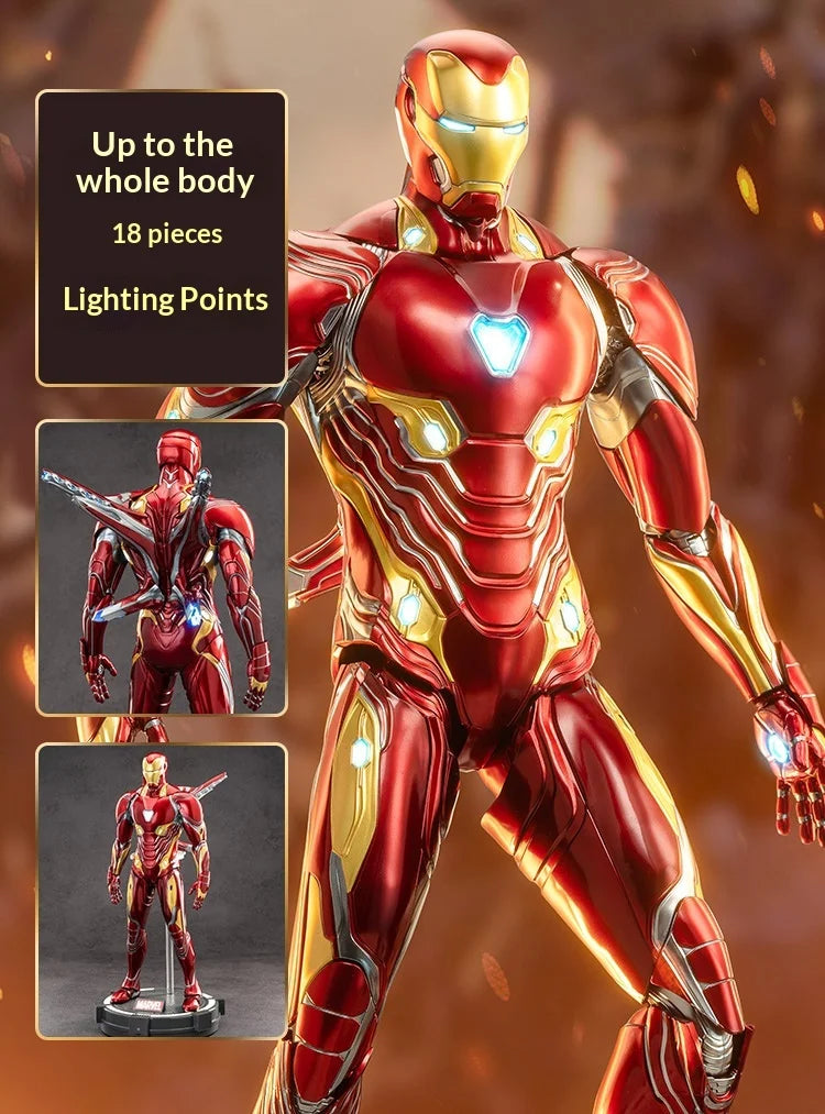 Iron Man MK50 36cm Light-Up Figure | Movable Collectible Collectible Figures - The Eezee Shop