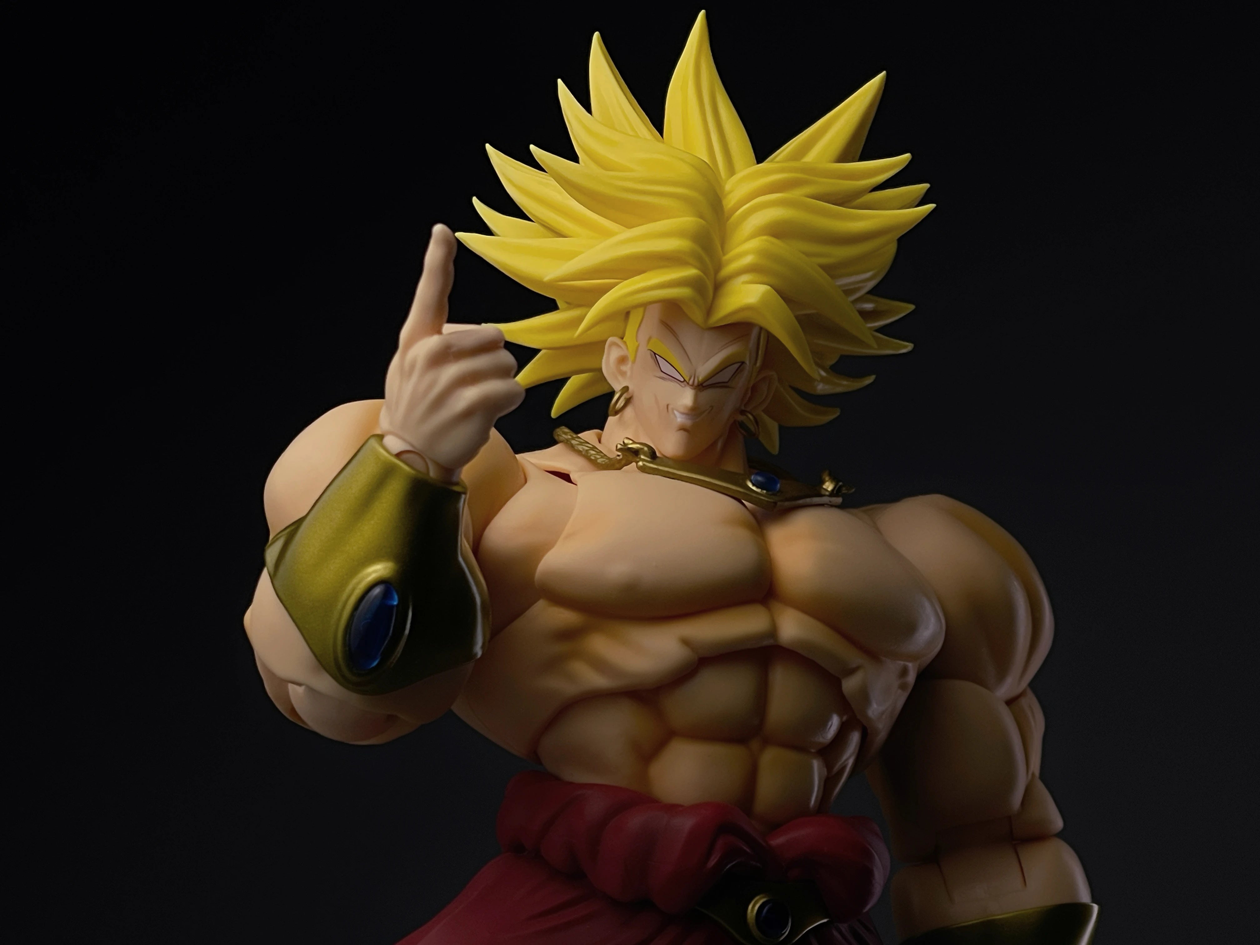 Super Saiyan 3 Broly Action Figure | Dragon Ball Z Collectible Collectible Figures - The Eezee Shop