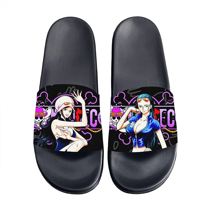 One Piece Couples Slippers | Non-Slip EVA Bathroom & Home Shoes Slippers & Sandals - The Eezee Shop