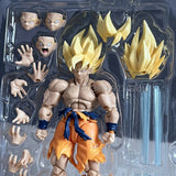 Battle-Damaged Super Saiyan Goku Figure | Articulated DBZ Collectible Figures - The Eezee Shop