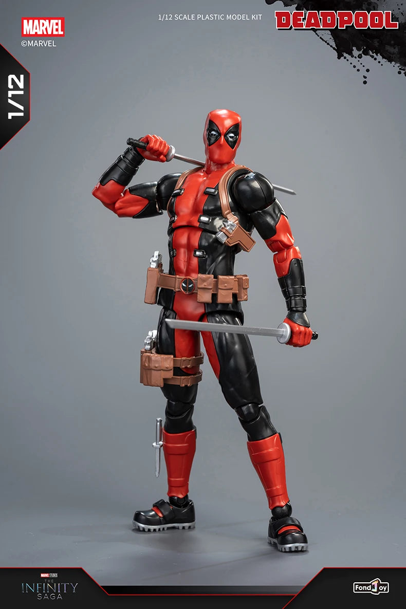 Deadpool 1/12 Assembled Model Figure | Movable Collectible Collectible Figures - The Eezee Shop