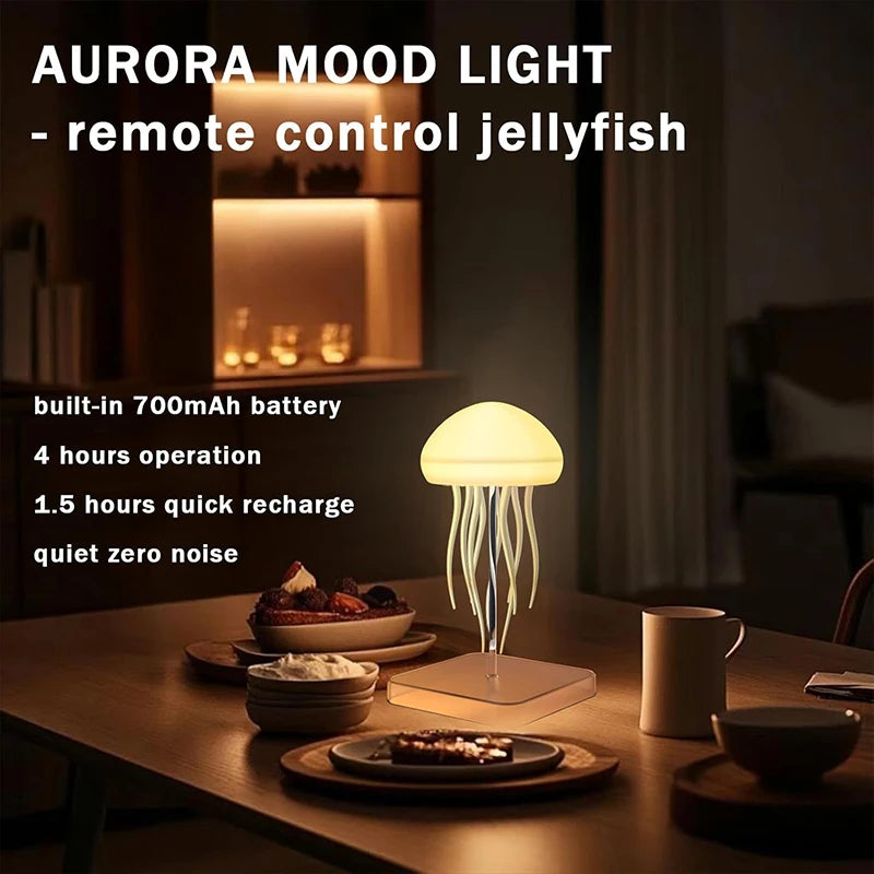 LED Jellyfish Lamp | Color-Changing Mood Light with Remote Lamps & Night Lights - The Eezee Shop