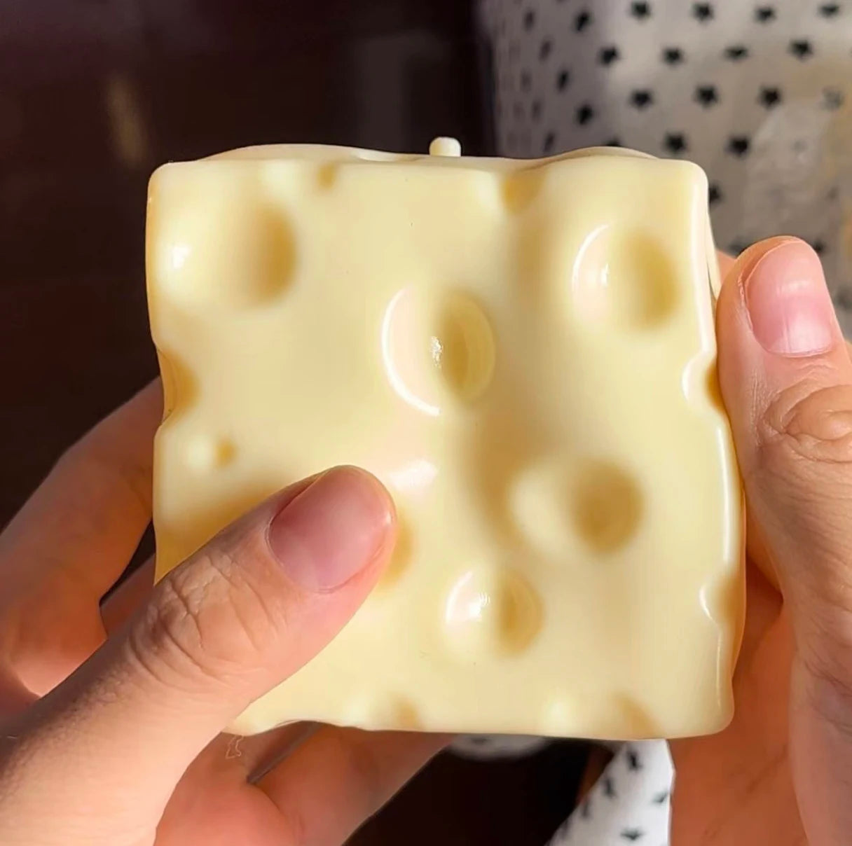 Giant Cheese Squishy | Slow Rising Stress Relief Toy Novelty Toys - The Eezee Shop
