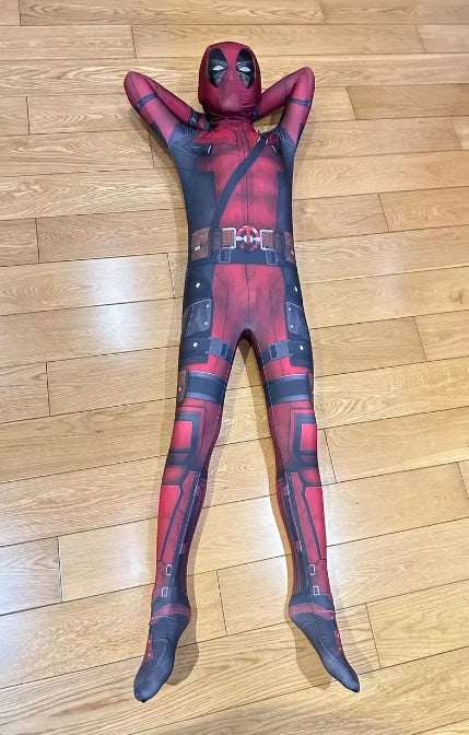 Boys Deadpool Bodysuit | Kids Superhero Compression Costume Cosplay Costumes - The Eezee Shop
