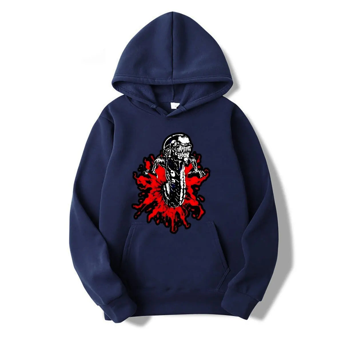 Alien Chestburster Hoodie | Men's Xenomorph Horror Pullover Hoodies & Sweatshirts - The Eezee Shop