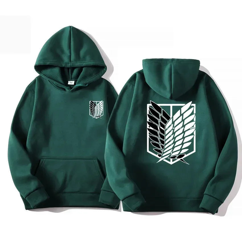 Attack on Titan Pullover Hoodie | Spring & Autumn Sweatshirt Hoodies & Sweatshirts - The Eezee Shop