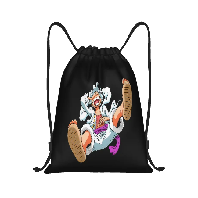 One Piece Drawstring Bag | Waterproof Luffy & Zoro Gym Sack Bags - The Eezee Shop