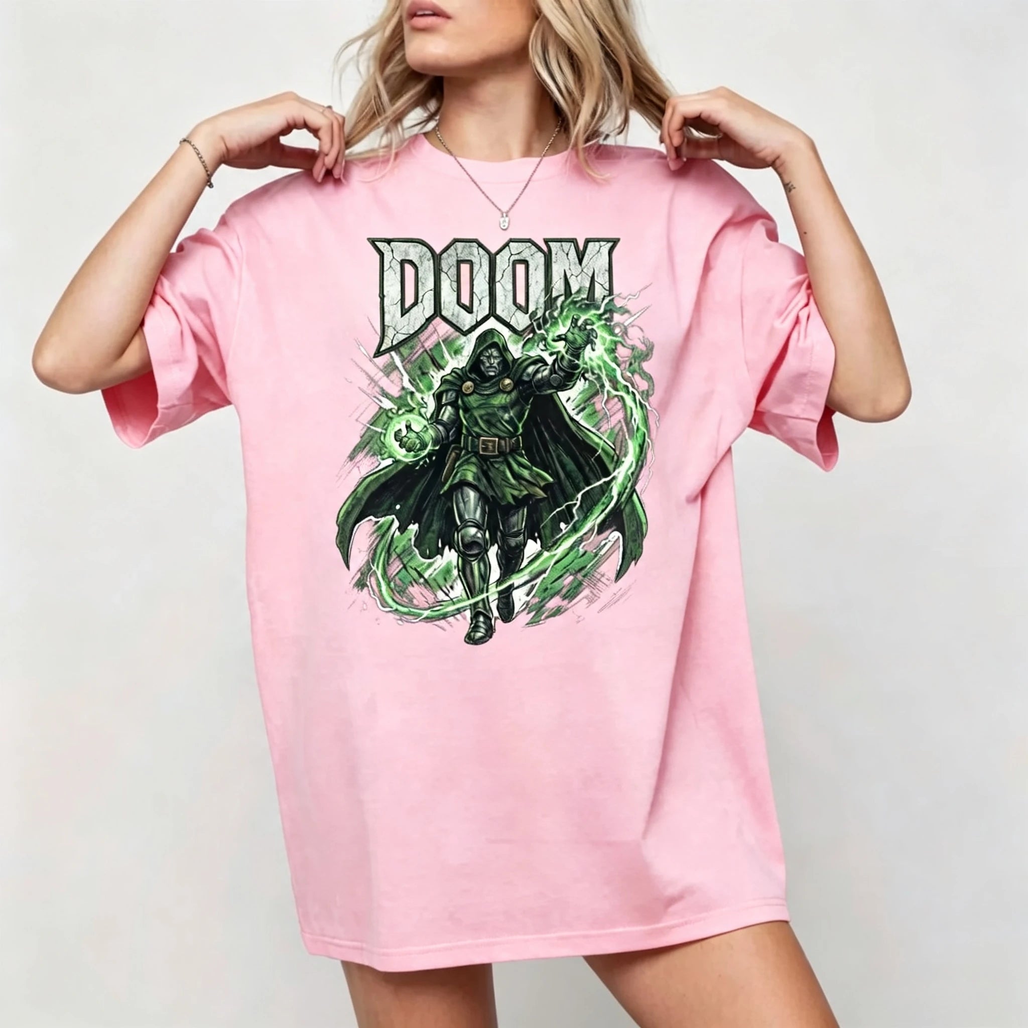 Doctor Doom Vintage T-Shirt | Unisex Retro Comic Graphic Tee Graphic Tees - The Eezee Shop