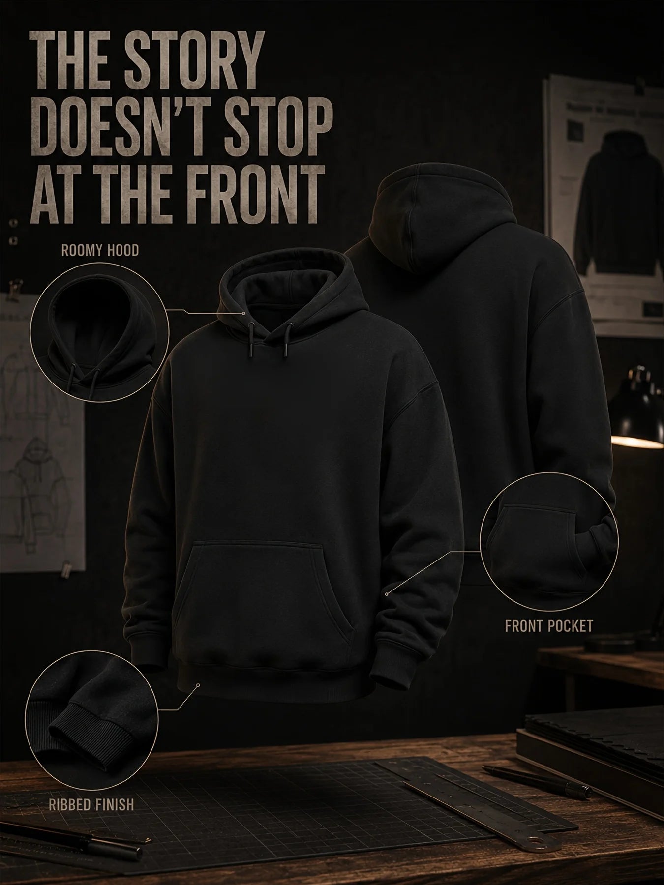 Coolest Pumpkin Hoodie | Men's Sunglasses Jack-O-Lantern Pullover Hoodies & Sweatshirts - The Eezee Shop