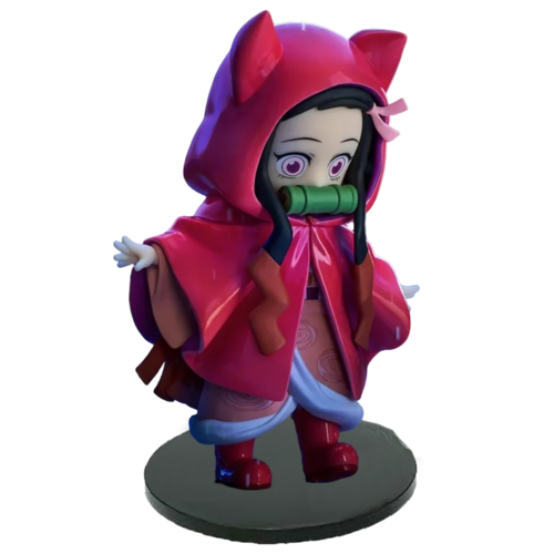 Demon Slayer Plum Rain Figure Kimetsu No Yaiba Anime Action Doll Collectible Statue Anime Figure - The Eezee Shop