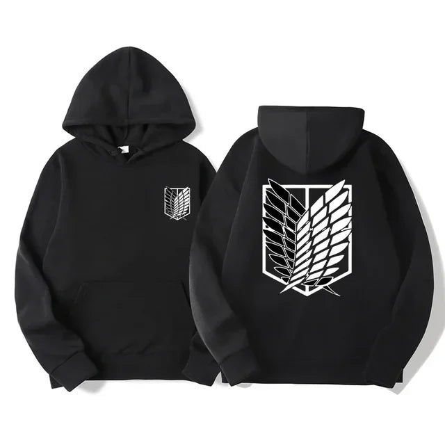 Attack on Titan Pullover Hoodie | Spring & Autumn Sweatshirt Hoodies & Sweatshirts - The Eezee Shop