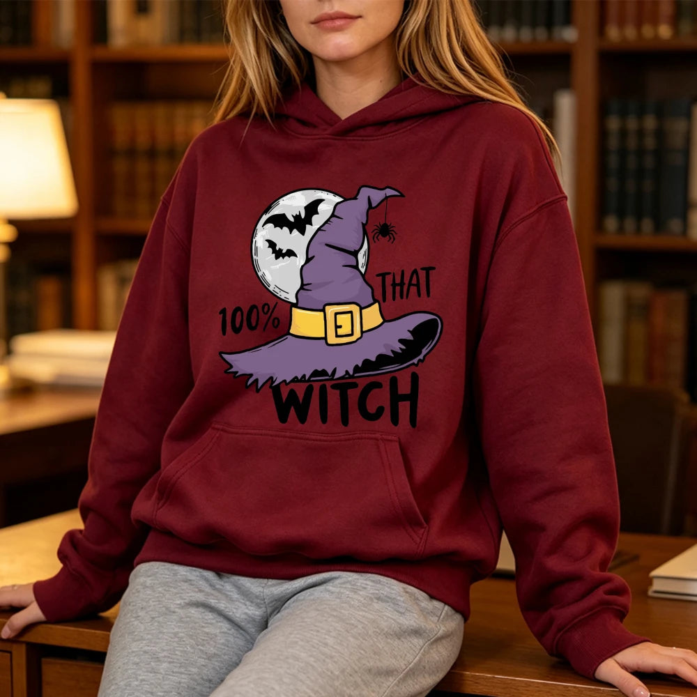 That Witch Hoodie | Women's Funny Halloween Sweatshirt Hoodies & Sweatshirts - The Eezee Shop