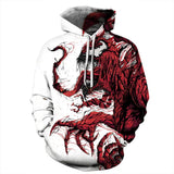 Venom 3D Print Hoodie | Men's Full Body Villain Sweatshirt Hoodies & Sweatshirts - The Eezee Shop