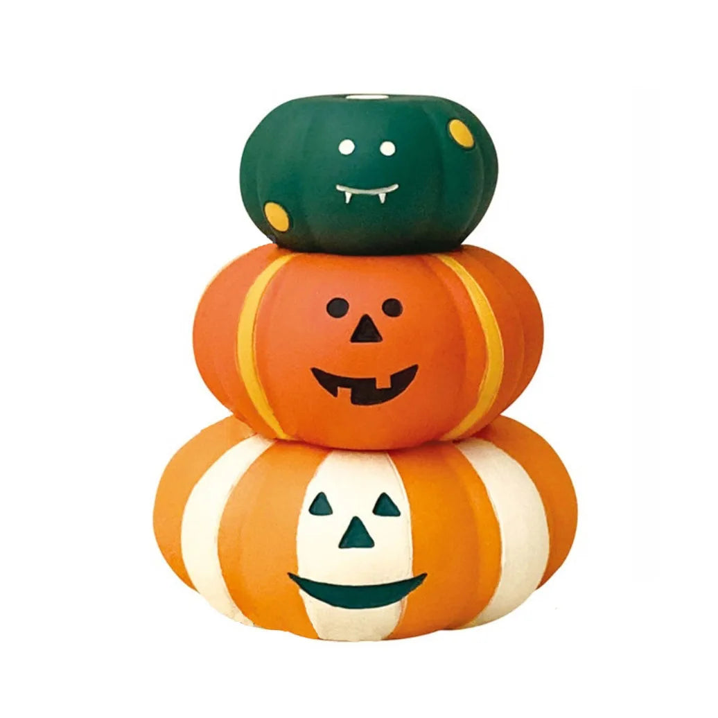 Halloween Mini Resin Ornament Set | Ghost & Pumpkin Micro Scene Halloween Figurines - The Eezee Shop