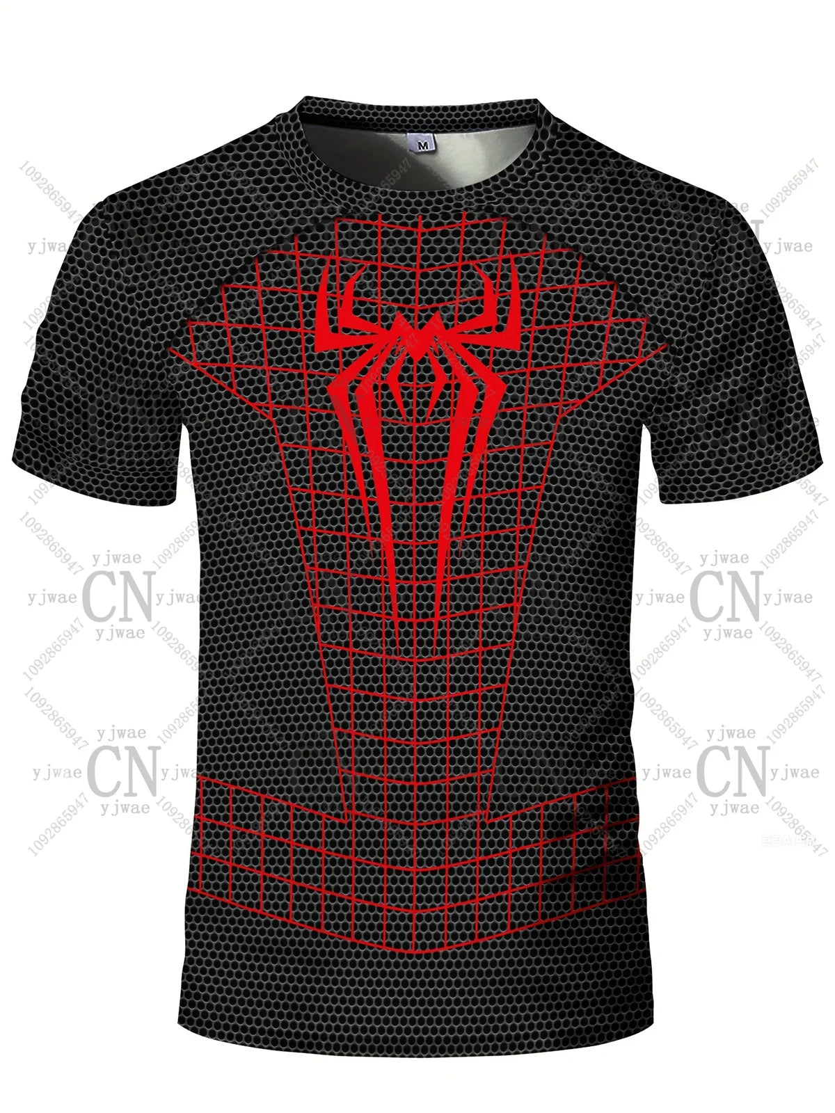 Spider Graphic Quick-Dry Sports Tee | Men's Training Top Gym & Compression Wear - The Eezee Shop