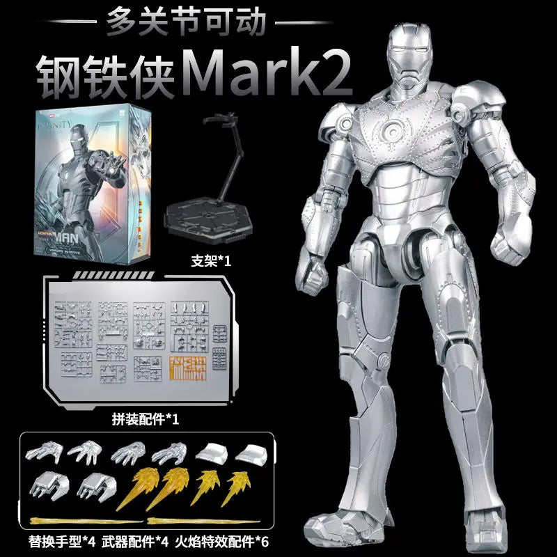 Iron Man Mark 42-46 DIY Action Figure | Tony Stark Legend Collectible Figures - The Eezee Shop