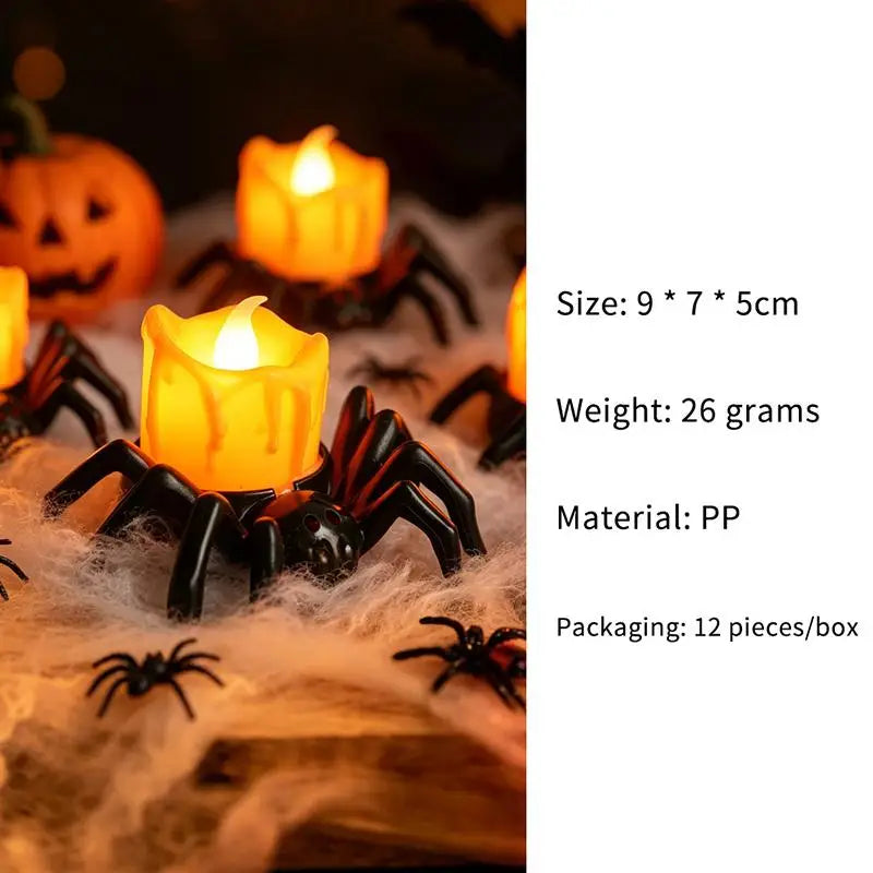 Skeleton Flameless LED Candle | Flickering Halloween Decor Halloween Lights - The Eezee Shop