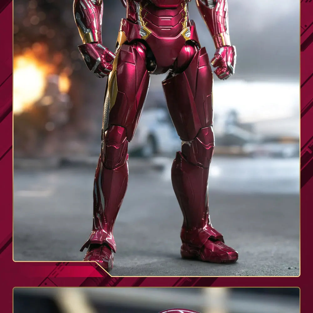 Iron Man MK46 Assembly Model | Light-Up Reactor Desktop Figure Collectible Figures - The Eezee Shop