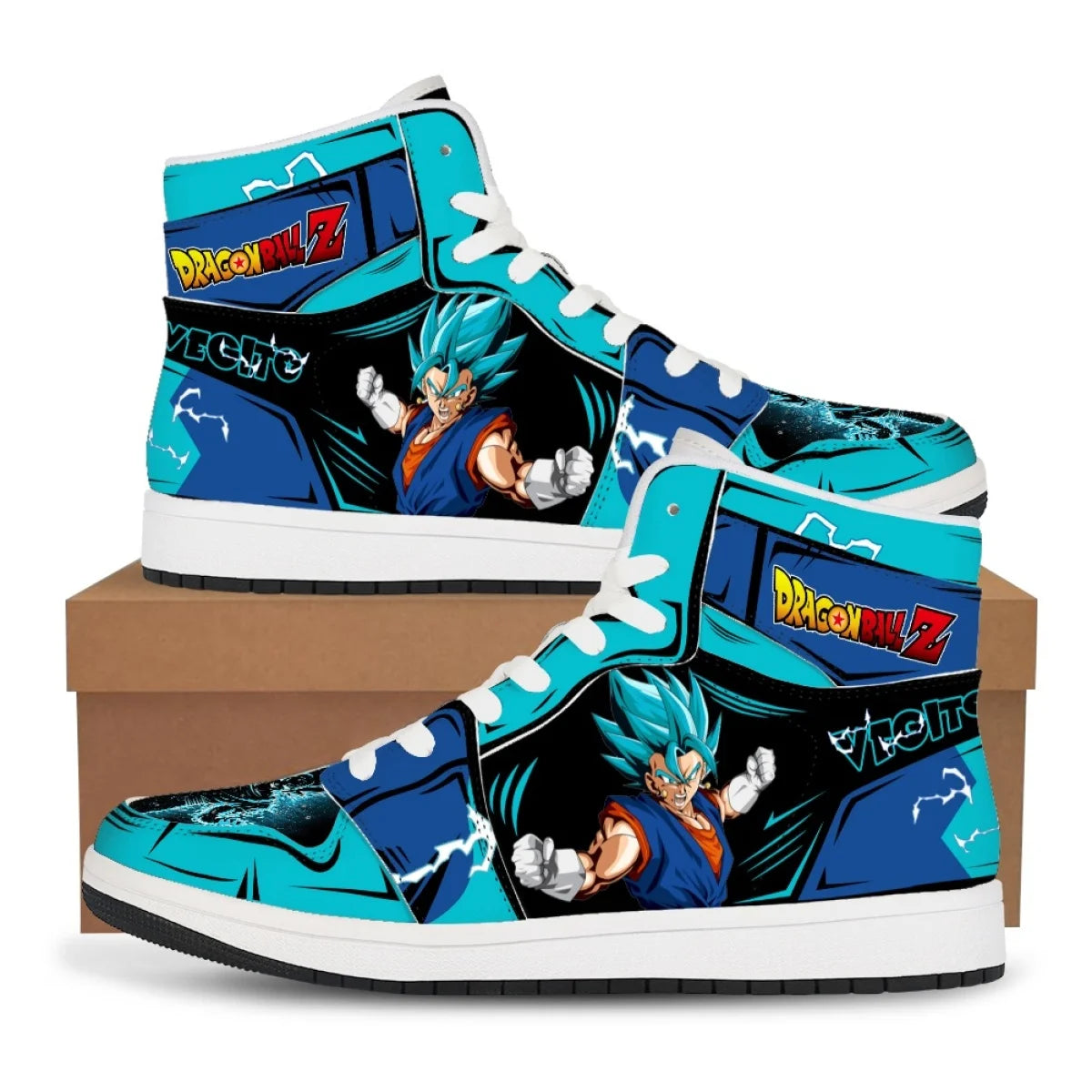Goku High-Top Basketball Sneakers | Dragon Ball Z Casual Shoes Sneakers - The Eezee Shop