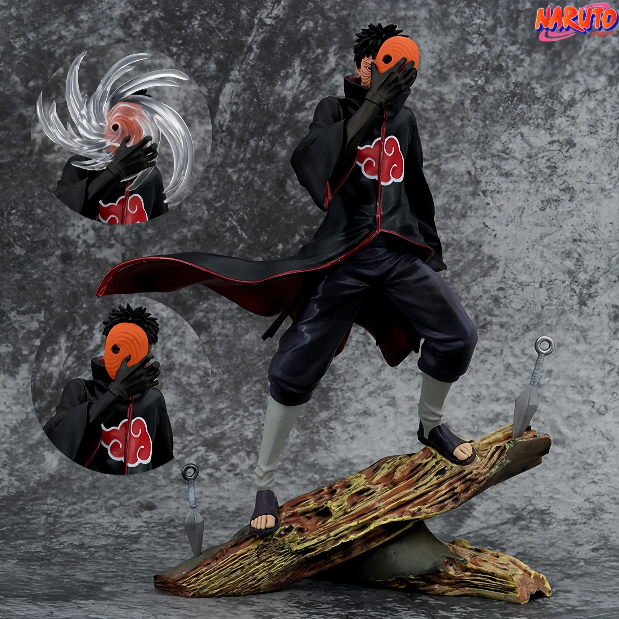 Obito Uchiha Action Figure | Naruto PVC Desk Statue Collectible Figures - The Eezee Shop
