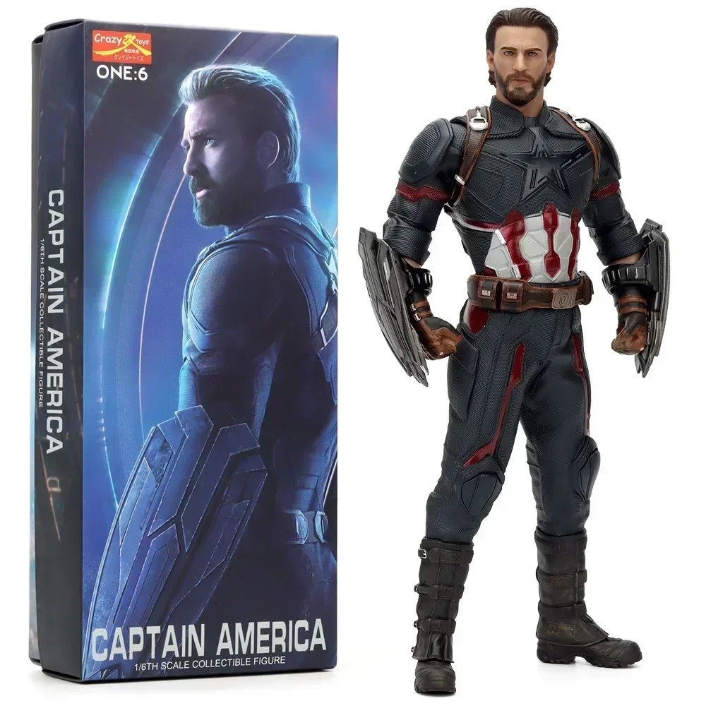 Avengers 1:6 Desktop Figure | Groot, Black Widow, Thor & Cap Collectible Figures - The Eezee Shop