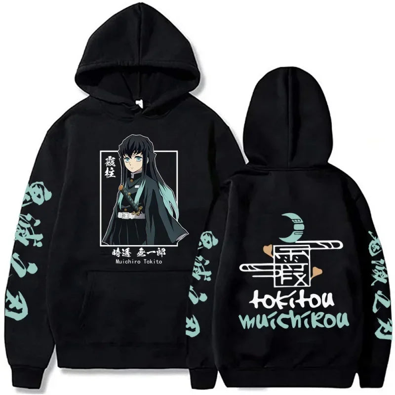 Nezuko Plus Size Hoodie | Women's Demon Slayer Sweatshirt Hoodies & Sweatshirts - The Eezee Shop