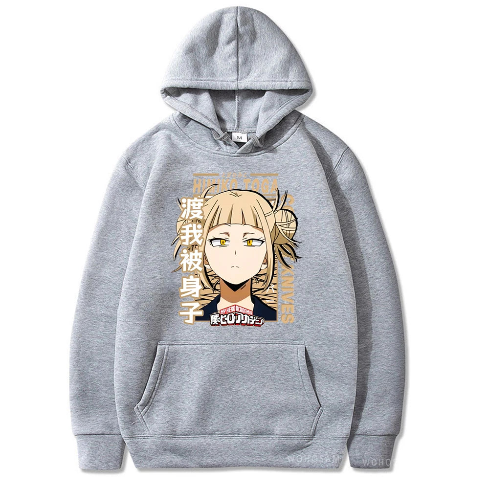 Himiko Toga Women's Hoodie | My Hero Academia Kawaii Pullover Hoodies & Sweatshirts - The Eezee Shop