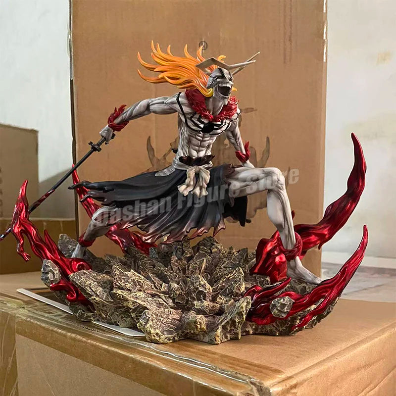 Hollow Ichigo 23cm Figure | Bleach Getsuga Tensho Statue Collectible Figures - The Eezee Shop
