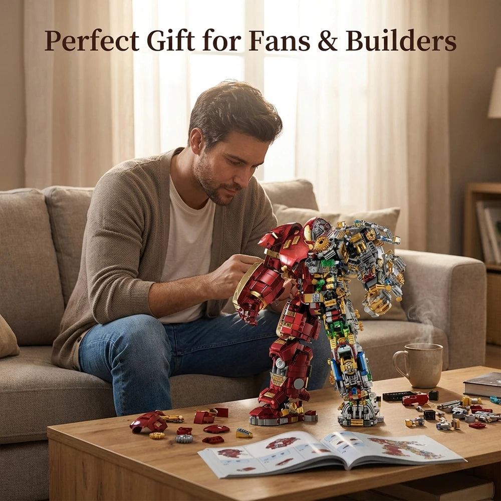 Marvel Iron Man Building Block Set | 2776-Piece Brick Model Building Block Sets - The Eezee Shop