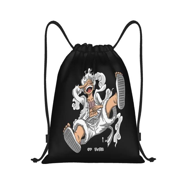 One Piece Drawstring Bag | Waterproof Luffy & Zoro Gym Sack Bags - The Eezee Shop