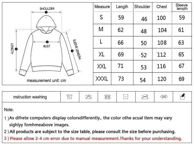 Anime Manga Print Hoodie | Unisex Spring & Autumn Pullover Hoodies & Sweatshirts - The Eezee Shop