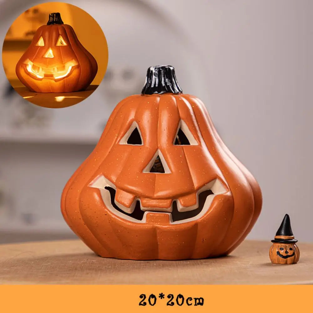 Pumpkins Lamp Halloween Decoration For Home Yard Garden Outdoor Decor Hallowen Horror House Skull Party Props Glow in The Dark - The Eezee Shop
