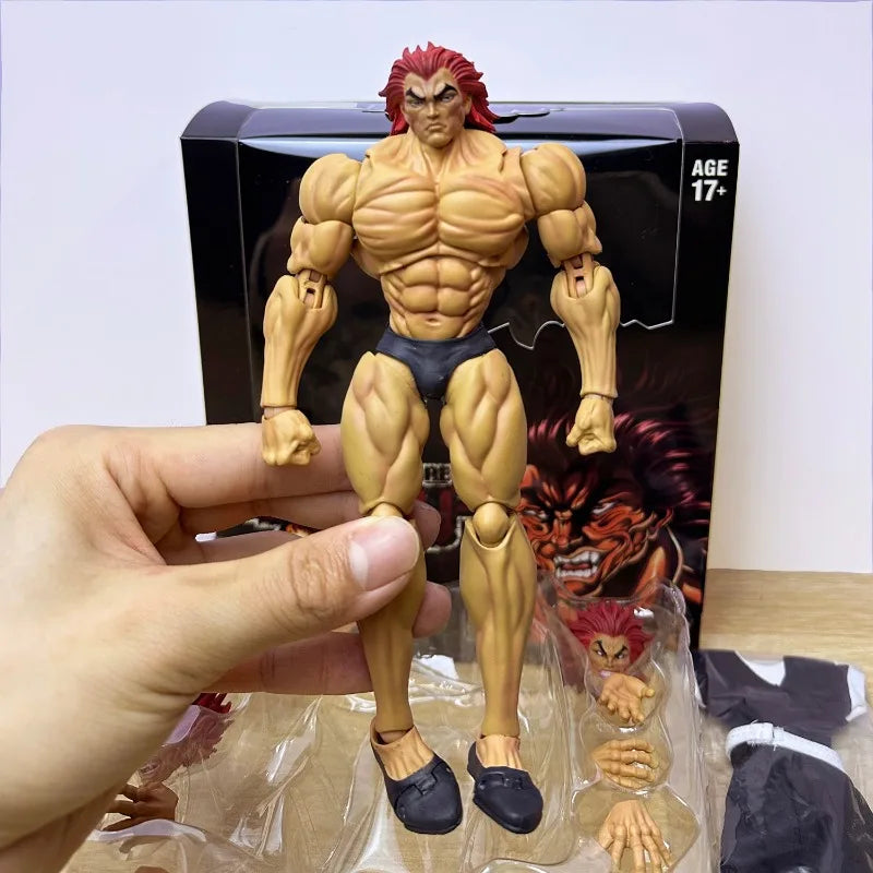 Yujiro Hanma Action Figure | Baki Son of Ogre PVC Statue Collectible Figures - The Eezee Shop