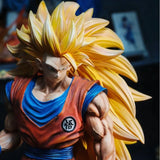 Super Saiyan 3 Goku 54cm Statue | Large Dragon Ball Figure Collectible Figures - The Eezee Shop