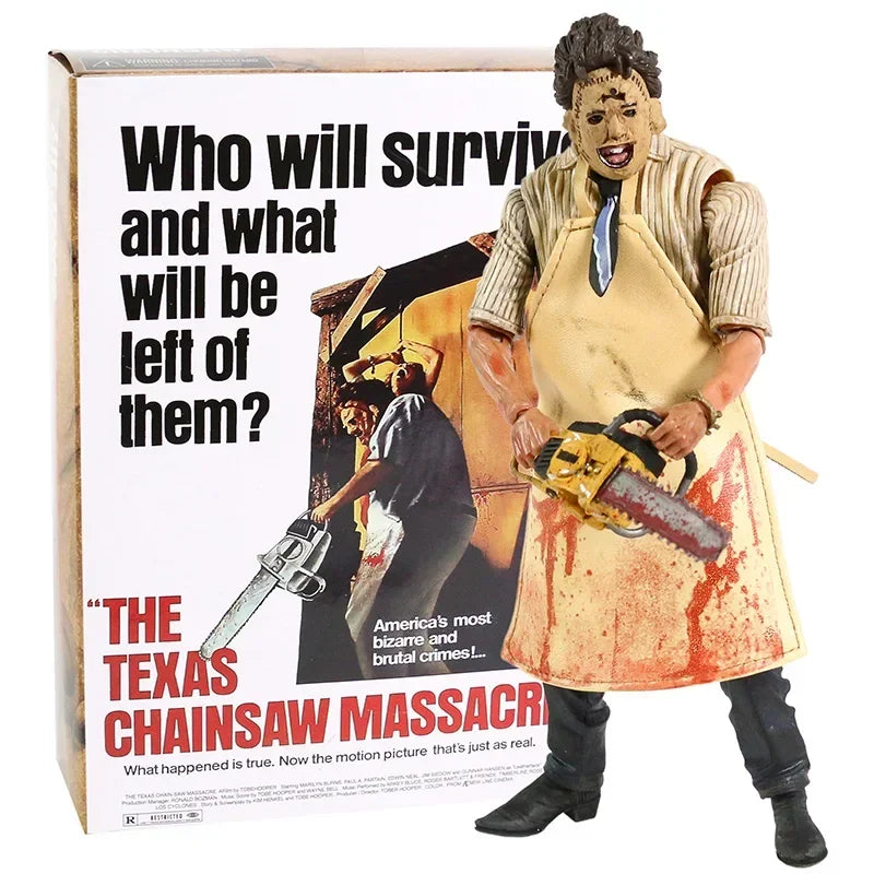 Leatherface Ultimate Action Figure | Horror Movie Collectible Collectible Figures - The Eezee Shop