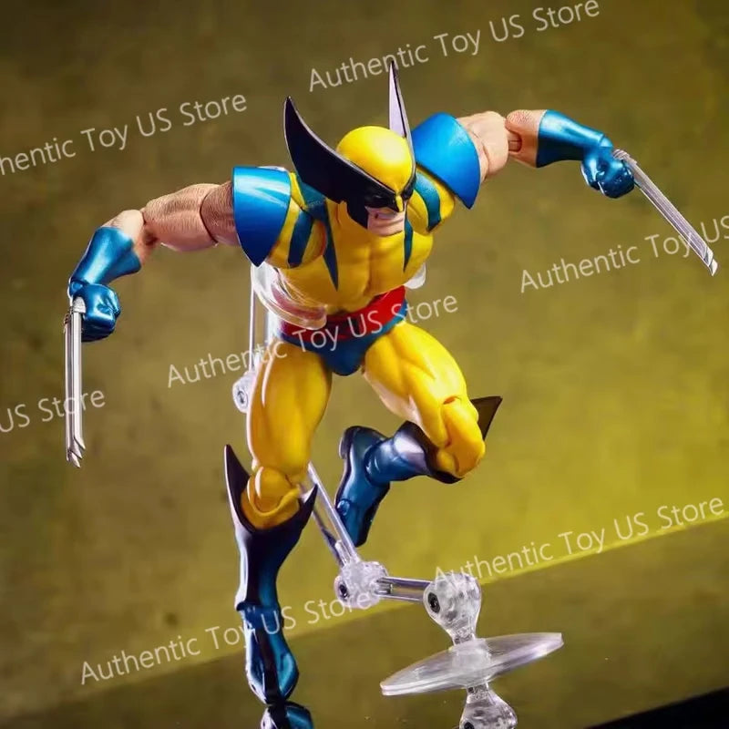 Wolverine Brown Comic Figure | Articulated X-Men Collectible Collectible Figures - The Eezee Shop