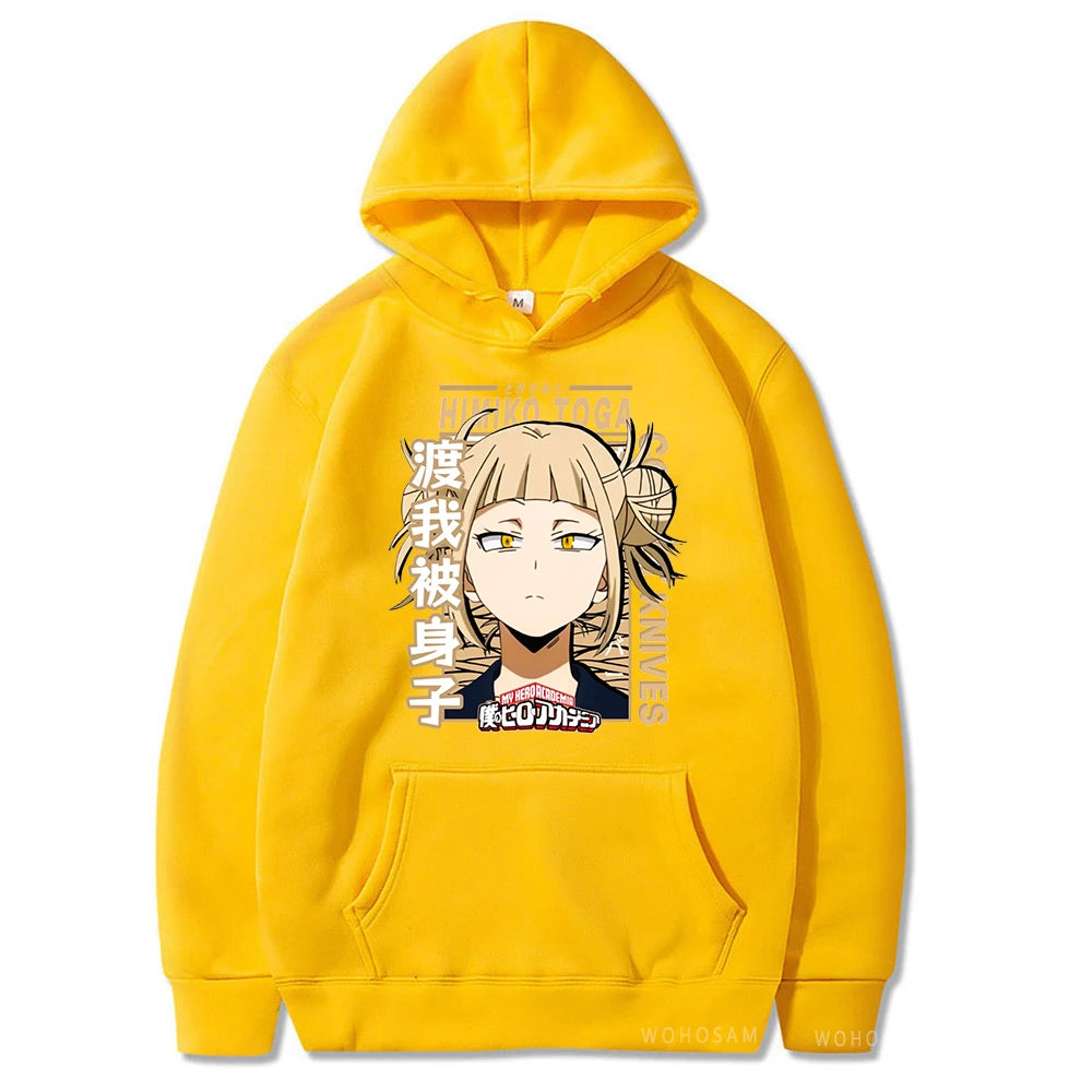 Himiko Toga Women's Hoodie | My Hero Academia Kawaii Pullover Hoodies & Sweatshirts - The Eezee Shop