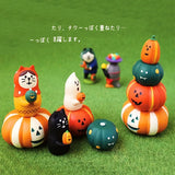 Halloween Mini Resin Ornament Set | Ghost & Pumpkin Micro Scene Halloween Figurines - The Eezee Shop