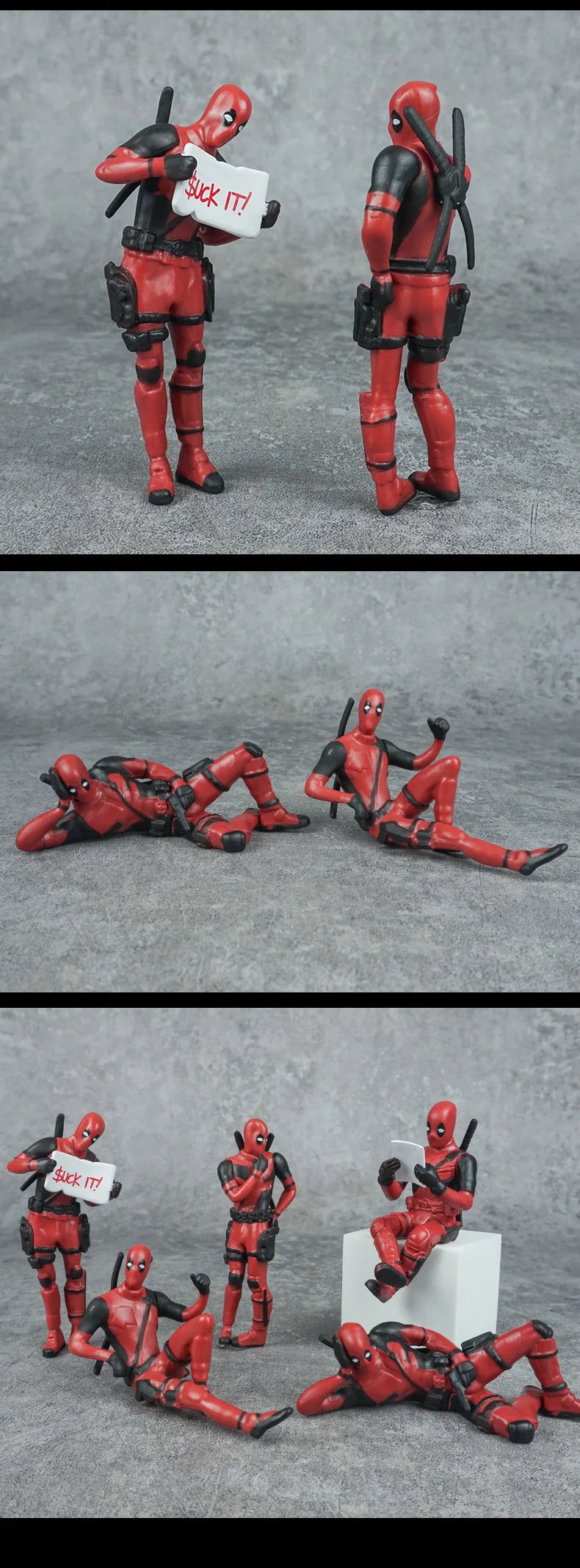 Deadpool Mini Car Figure | Interior Dashboard Pendant Car Accessories - The Eezee Shop
