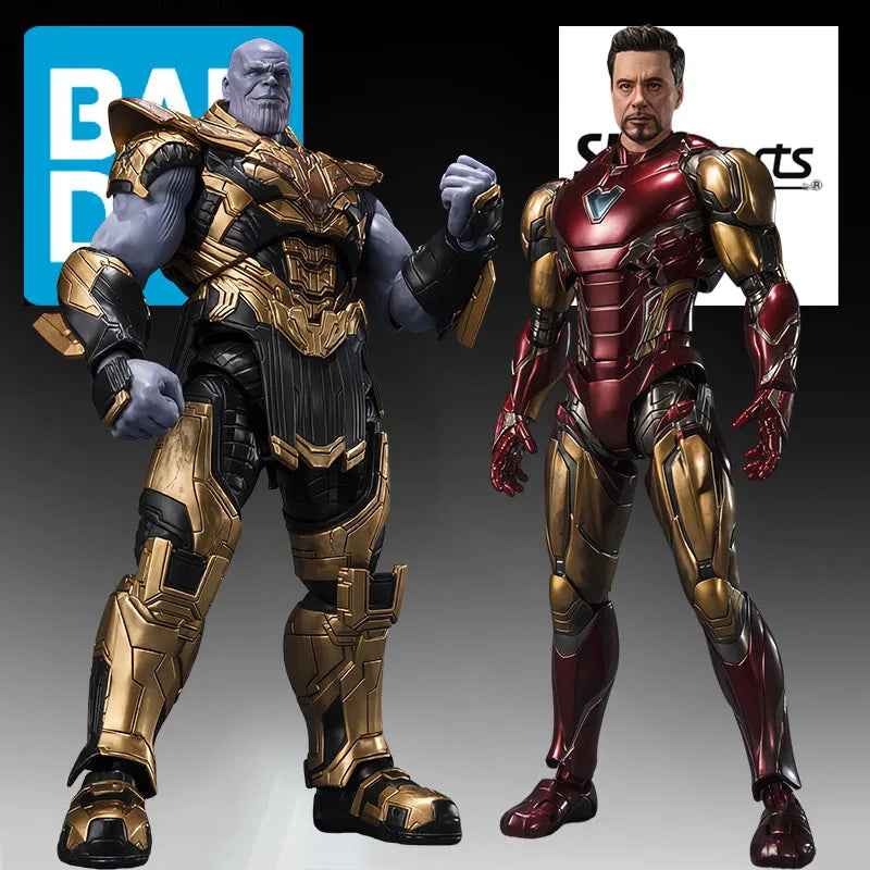 Thanos & Iron Man MK85 Action Figures | Endgame Collectible Collectible Figures - The Eezee Shop