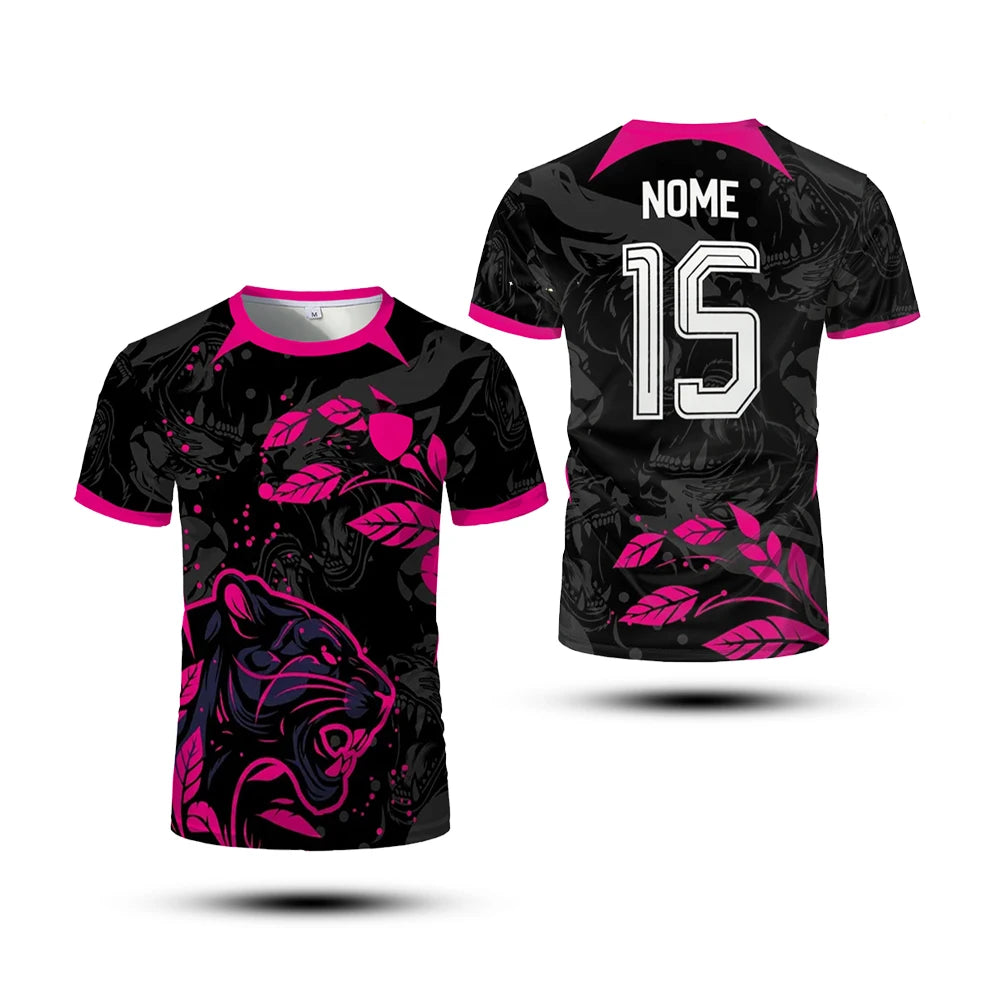 Black Panther Training Jersey | Quick-Dry Men's Sports Tee Gym & Compression Wear - The Eezee Shop