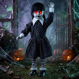 31.5" Animatronic Ghost Girl | Sound-Activated Halloween Prop Outdoor Halloween Decorations - The Eezee Shop