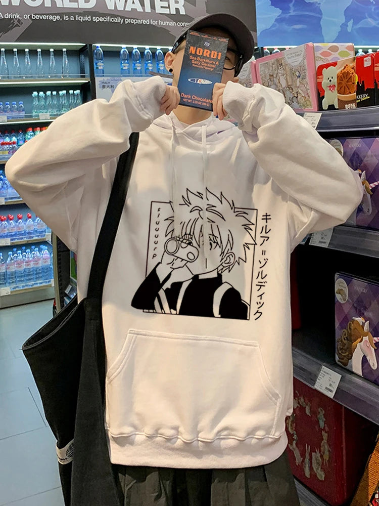 Kurapika Hoodie | Hunter x Hunter Fleece Manga Sweatshirt Hoodies & Sweatshirts - The Eezee Shop