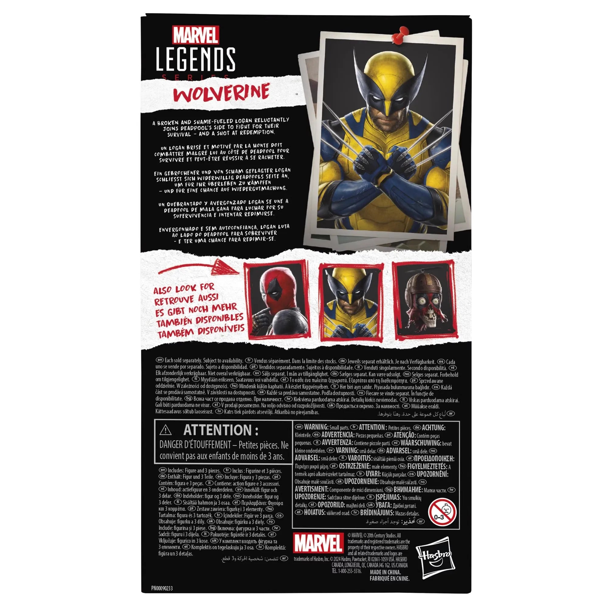 Deadpool & Wolverine 6" Movie Action Figure | Collectible Collectible Figures - The Eezee Shop